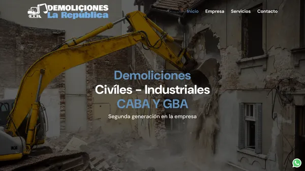 Demoliciones La Rep&uacute;blica